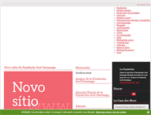 Tablet Screenshot of espanol.josesaramago.org